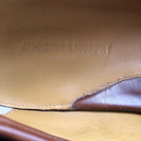 Johnston & Murphy Brown Leather Loafers Oxford Men’s Size 13 Slip-On Shoes main image 10